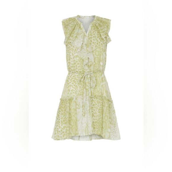 All Saints Ali Noche Dress Grwem new without tags - Picture 2 of 6